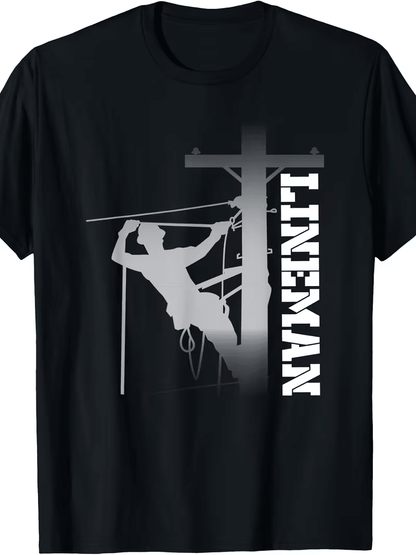 NEW LINEMAN T SHIRT - FranksFunkyStuff