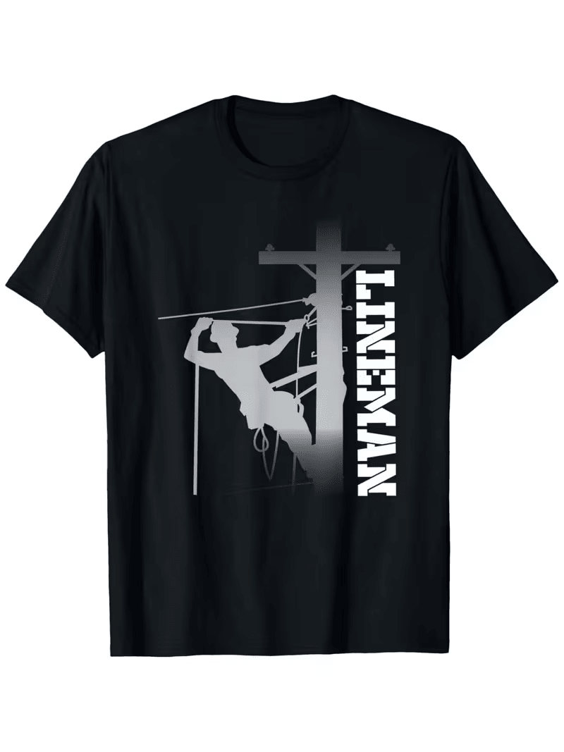 NEW LINEMAN T SHIRT - FranksFunkyStuff