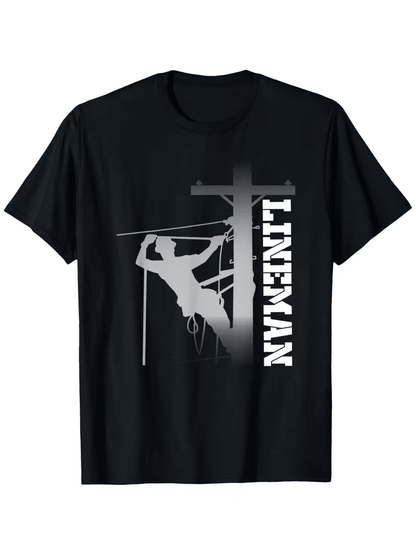 NEW LINEMAN T SHIRT - FranksFunkyStuff