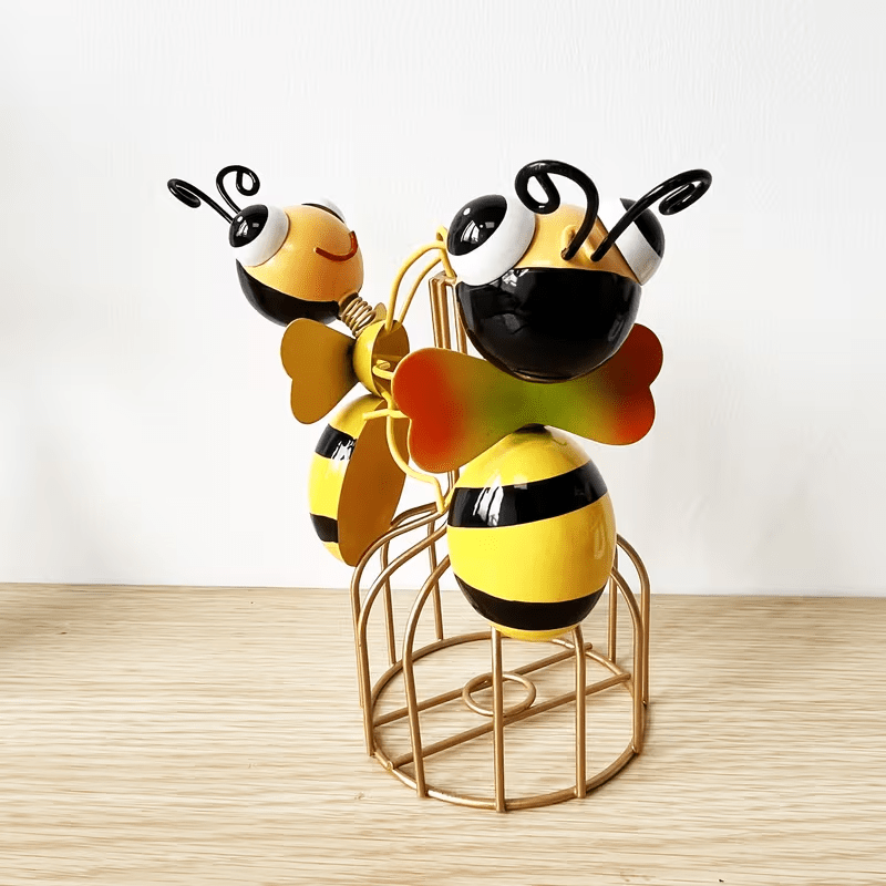 NEW Matal 3D Bee Garden Decor Set of 2 - FranksFunkyStuff