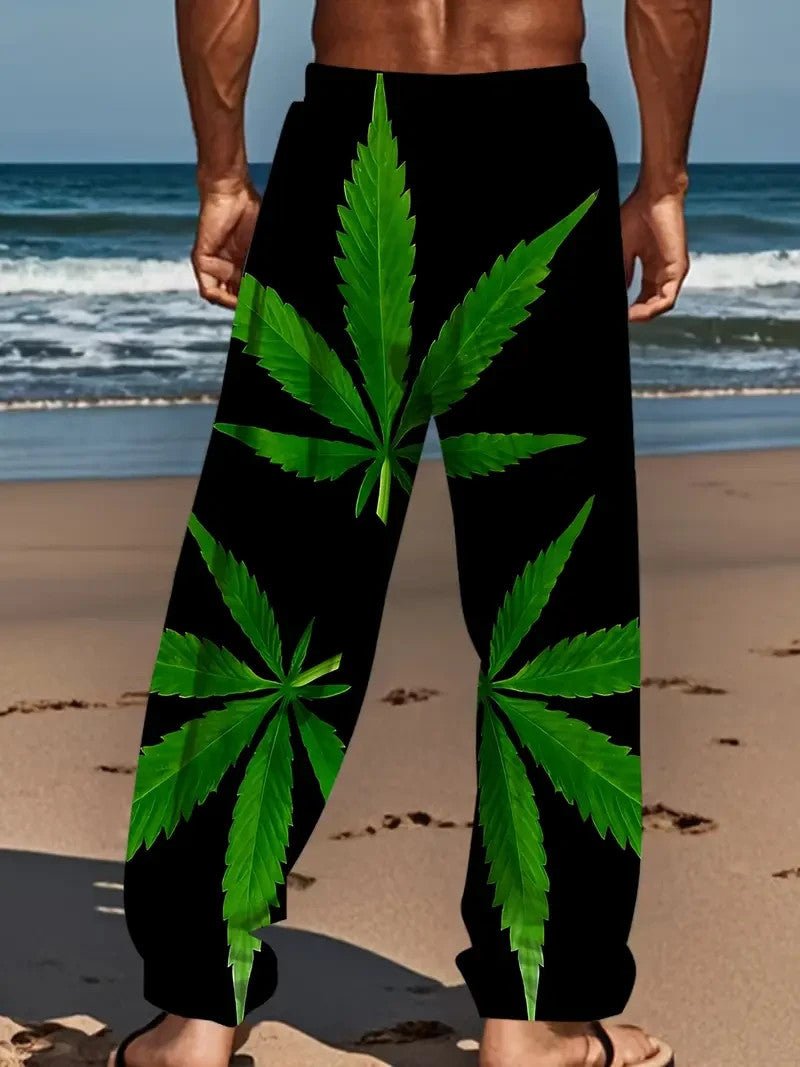 NEW Mens New Arrival - Loose Fit Straight Leg Casual Pants - FranksFunkyStuff