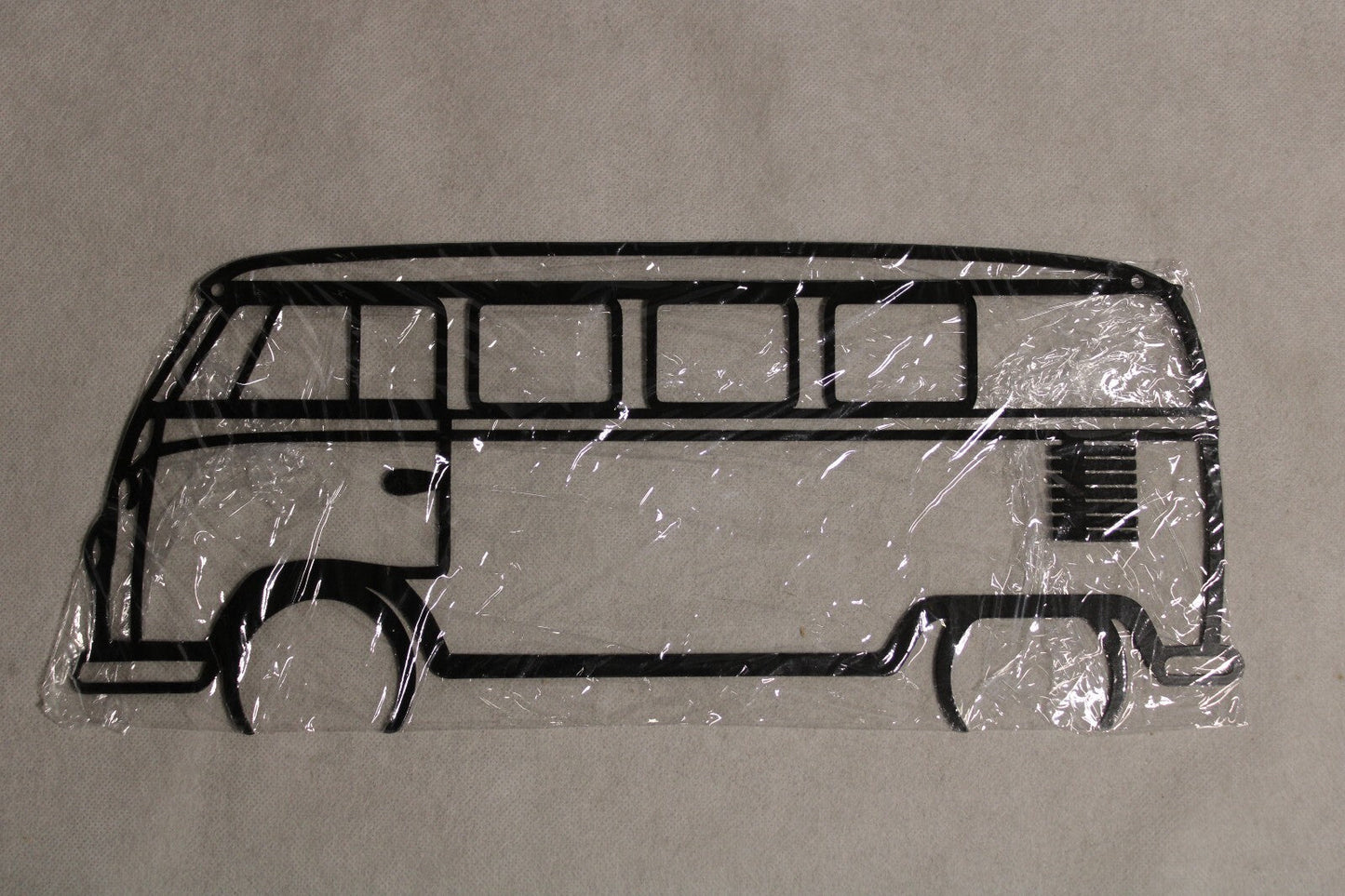 New Metal Volkswagen Bus Silhouette - FranksFunkyStuff