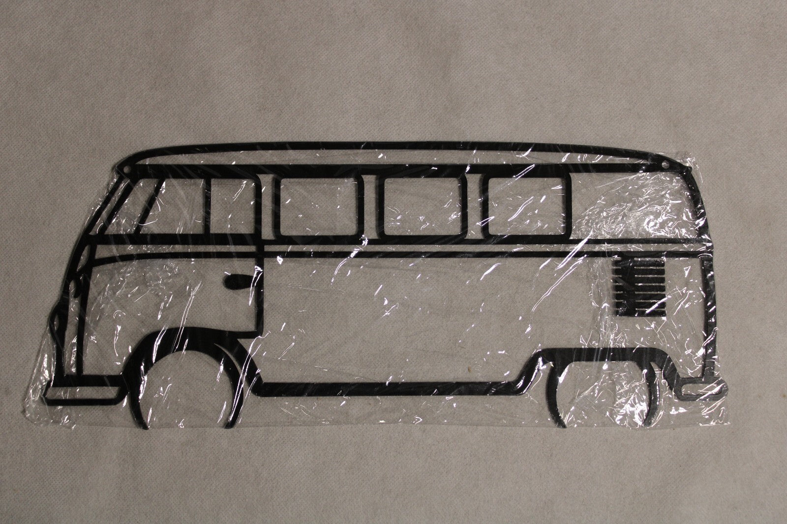 New Metal Volkswagen Bus Silhouette - FranksFunkyStuff