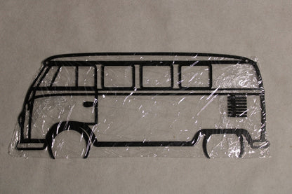 New Metal Volkswagen Bus Silhouette - FranksFunkyStuff
