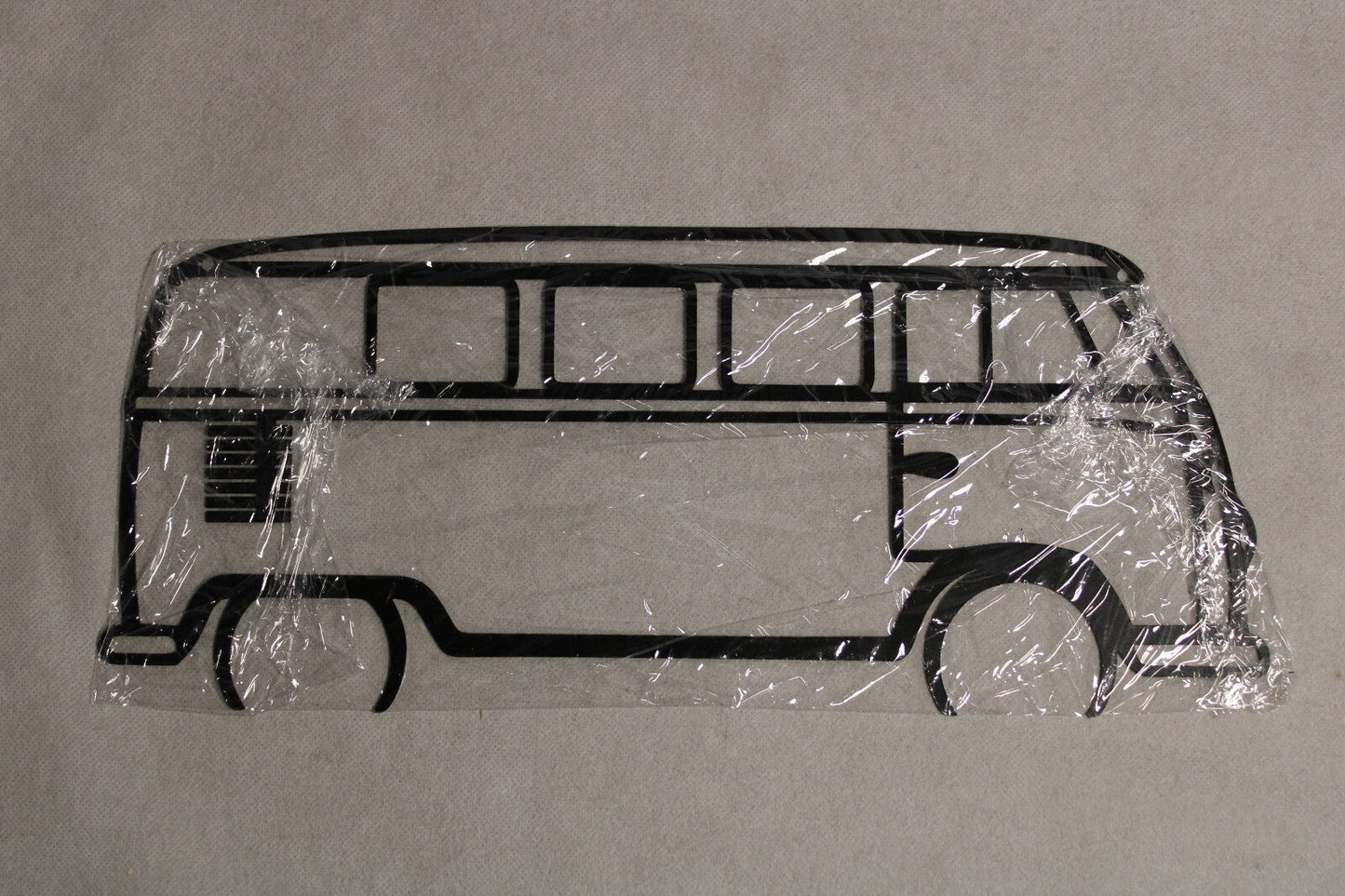 New Metal Volkswagen Bus Silhouette - FranksFunkyStuff