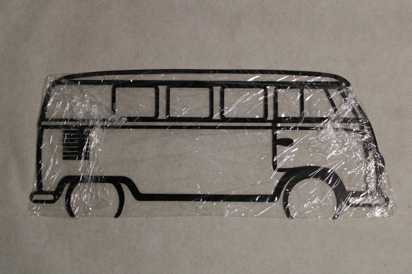 New Metal Volkswagen Bus Silhouette - FranksFunkyStuff