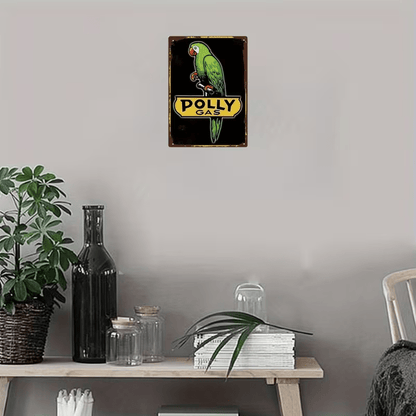 NEW Polly Gas Metal Sign - FranksFunkyStuff