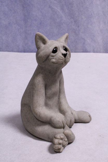 NEW Quarry Critters Sitting Cat Figurine - FranksFunkyStuff