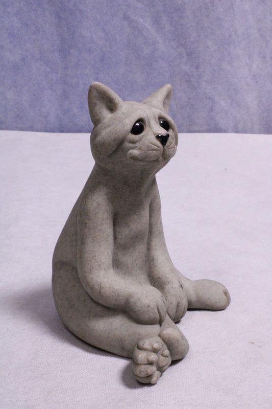 NEW Quarry Critters Sitting Cat Figurine - FranksFunkyStuff