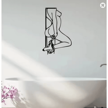 NEW Sexy Female Metal Silhouette - FranksFunkyStuff
