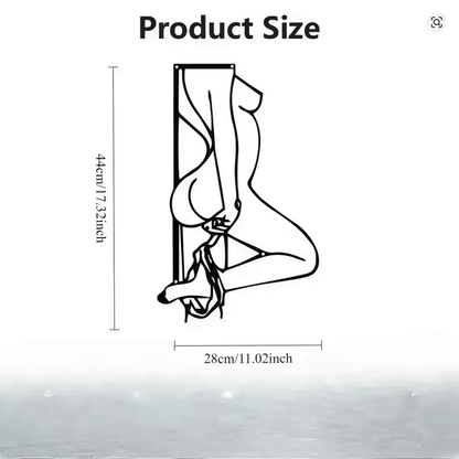 NEW Sexy Female Metal Silhouette - FranksFunkyStuff