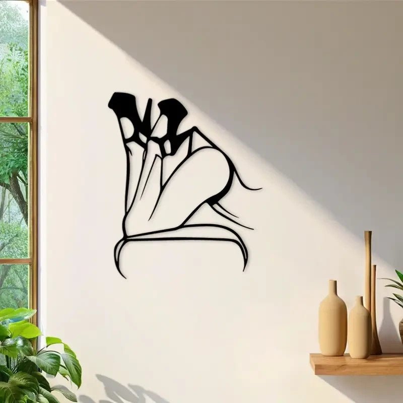 NEW SEXY Lady Metal Wall Art - Sensual Woman Figure - FranksFunkyStuff