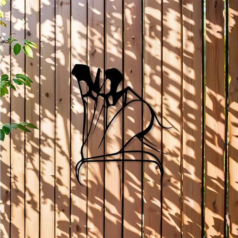 NEW SEXY Lady Metal Wall Art - Sensual Woman Figure - FranksFunkyStuff