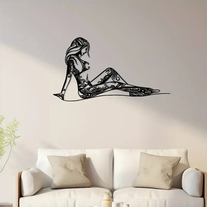 NEW Sexy Woman Metal Silhouette - FranksFunkyStuff