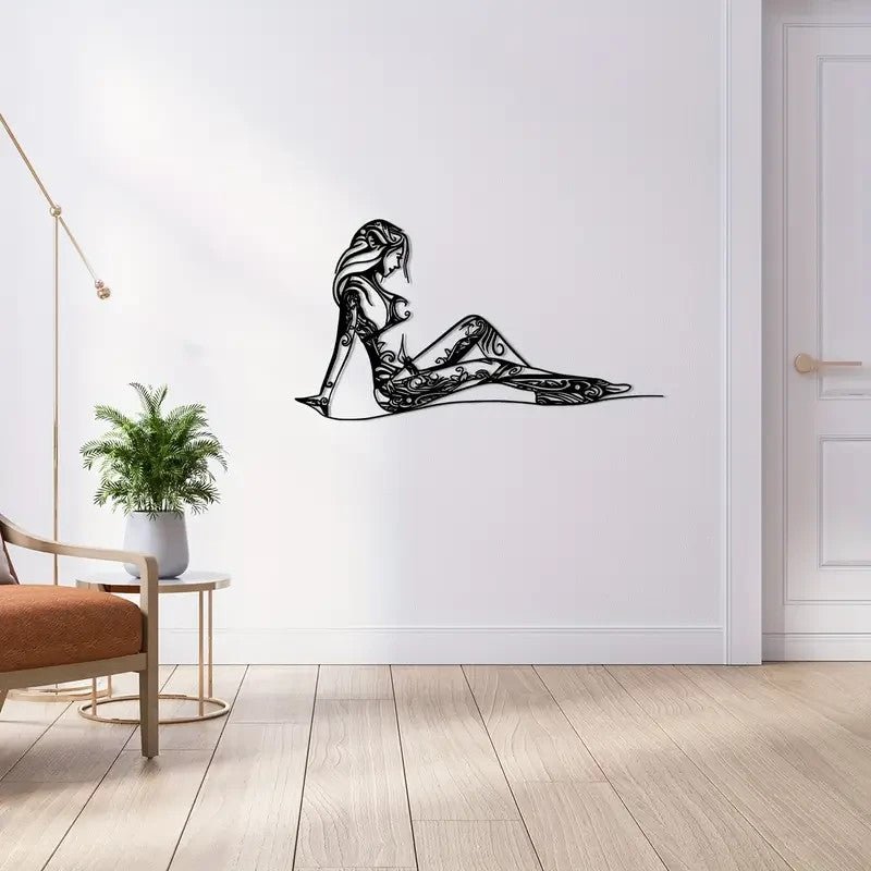 NEW Sexy Woman Metal Silhouette - FranksFunkyStuff