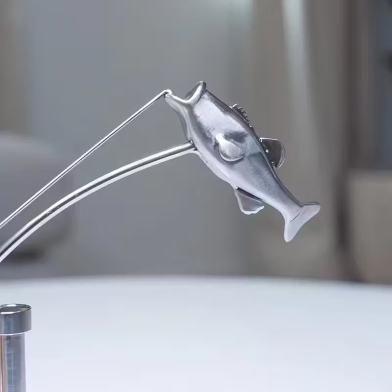 NEW Stainless Fisherman Balance Sculpture - FranksFunkyStuff