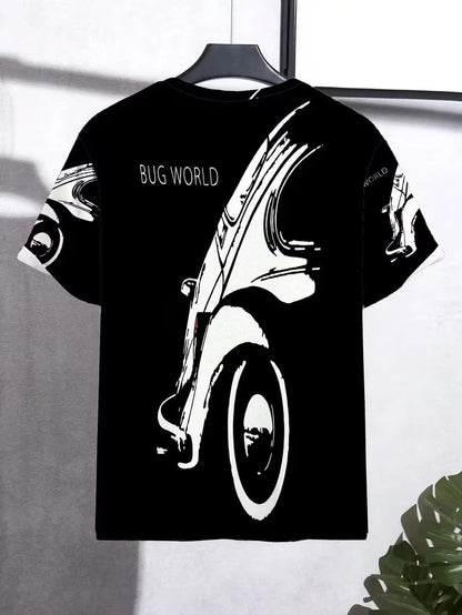 New T-Shirt of European Style Sportcar - FranksFunkyStuff