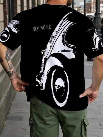 New T-Shirt of European Style Sportcar - FranksFunkyStuff