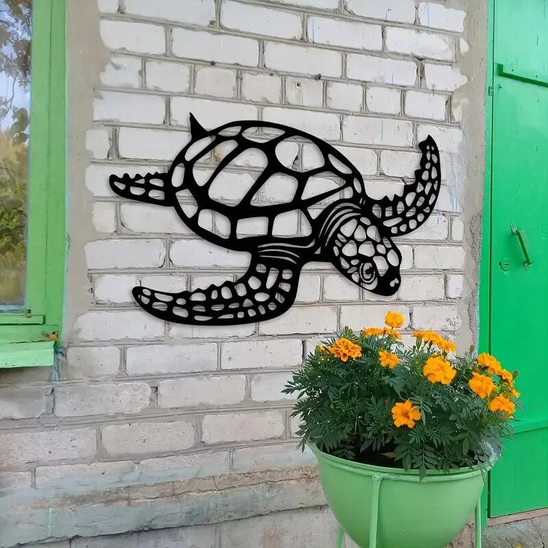 NEW Turtle Beach Theme Metal Turtle Silhouette - FranksFunkyStuff