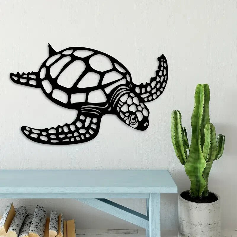 NEW Turtle Beach Theme Metal Turtle Silhouette - FranksFunkyStuff
