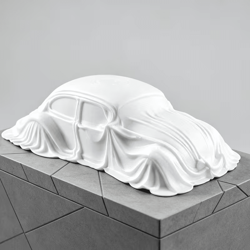NEW Unique VW Bug, 2pcs Car And Base Desktop Model - FranksFunkyStuff