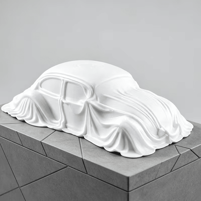 NEW Unique VW Bug, 2pcs Car And Base Desktop Model - FranksFunkyStuff