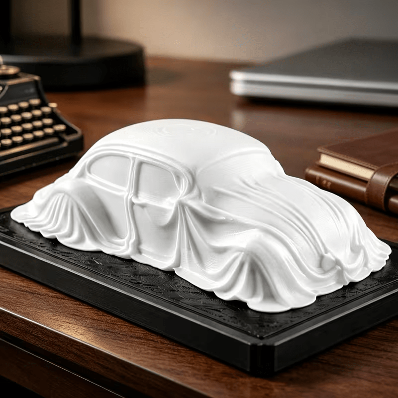 NEW Unique VW Bug, 2pcs Car And Base Desktop Model - FranksFunkyStuff