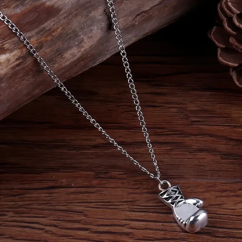NEW Vintage Creative Boxing Gloves Pendant Necklace - FranksFunkyStuff