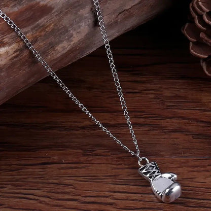 NEW Vintage Creative Boxing Gloves Pendant Necklace - FranksFunkyStuff