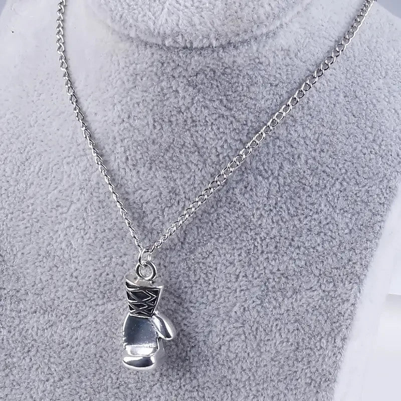 NEW Vintage Creative Boxing Gloves Pendant Necklace - FranksFunkyStuff