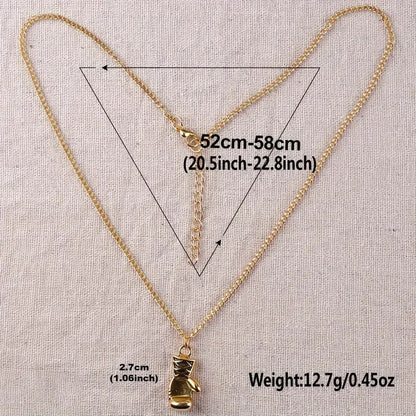 NEW Vintage Creative Boxing Gloves Pendant Necklace - FranksFunkyStuff