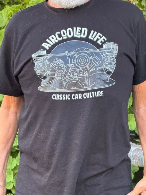 NEW VOLKSWAGEN "AIR COOLED LIFE" T-SHIRT - FranksFunkyStuff
