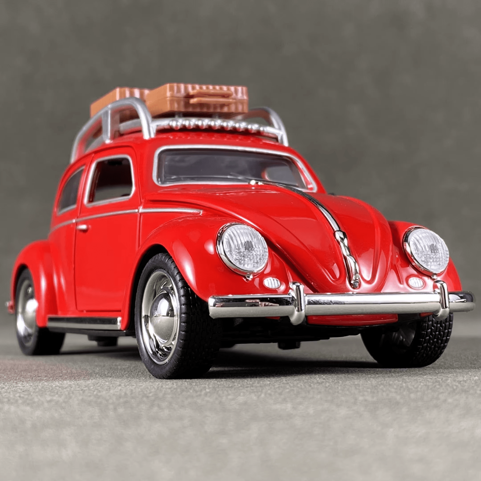 NEW Volkswagen Bug Die Cast W/ Opening Doors , Hood and Decklid W/luggage - FranksFunkyStuff