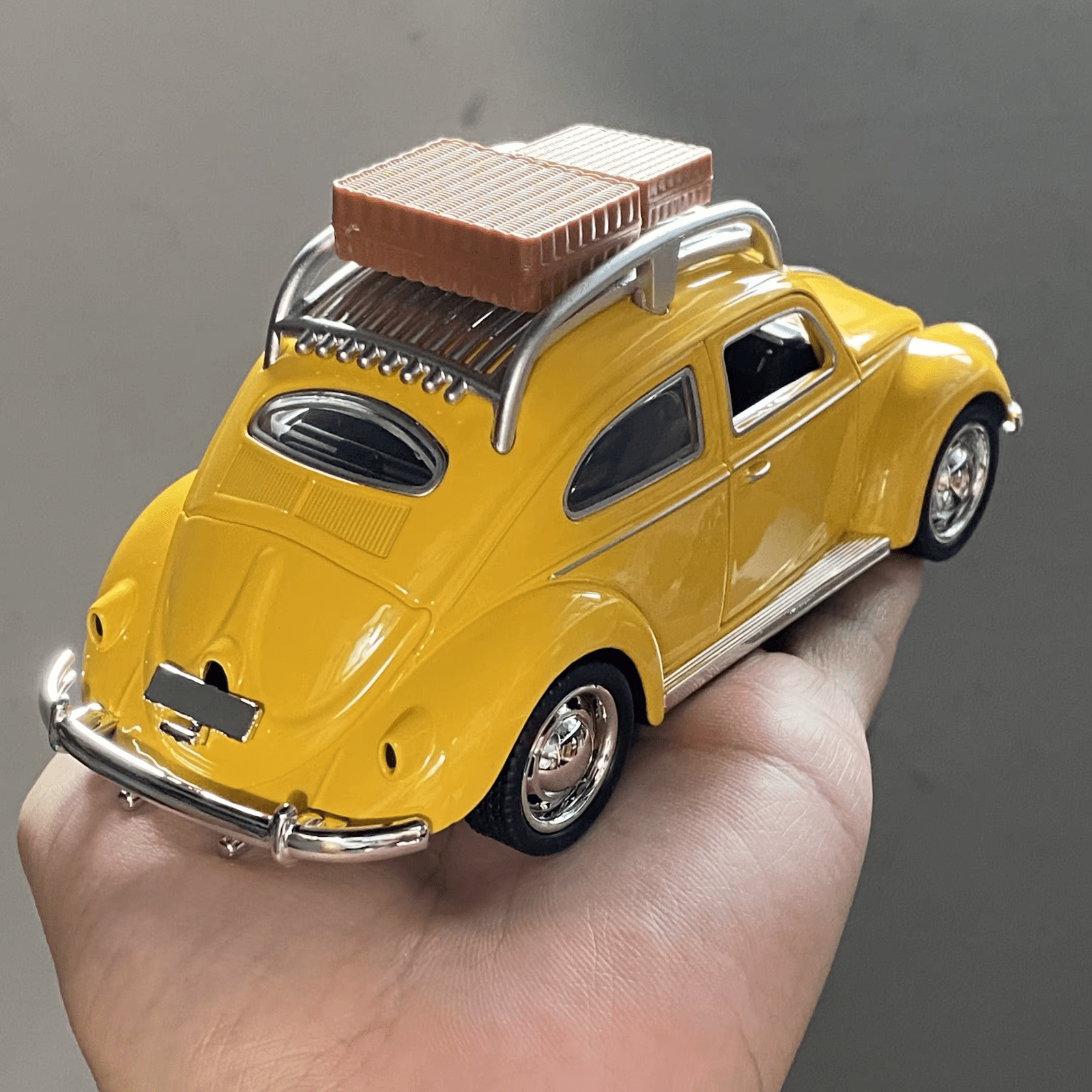 NEW Volkswagen Bug Die Cast W/ Opening Doors , Hood and Decklid W/luggage - FranksFunkyStuff