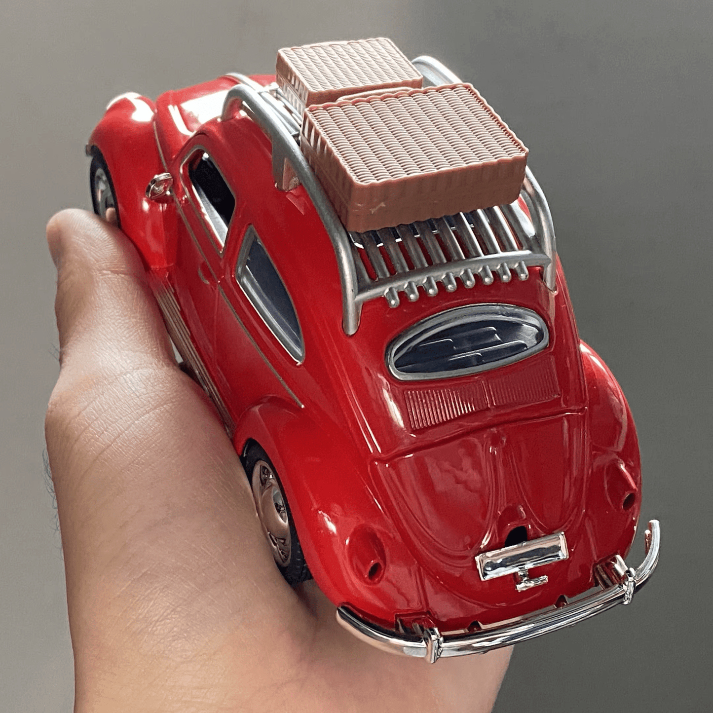 NEW Volkswagen Bug Die Cast W/ Opening Doors , Hood and Decklid W/luggage - FranksFunkyStuff