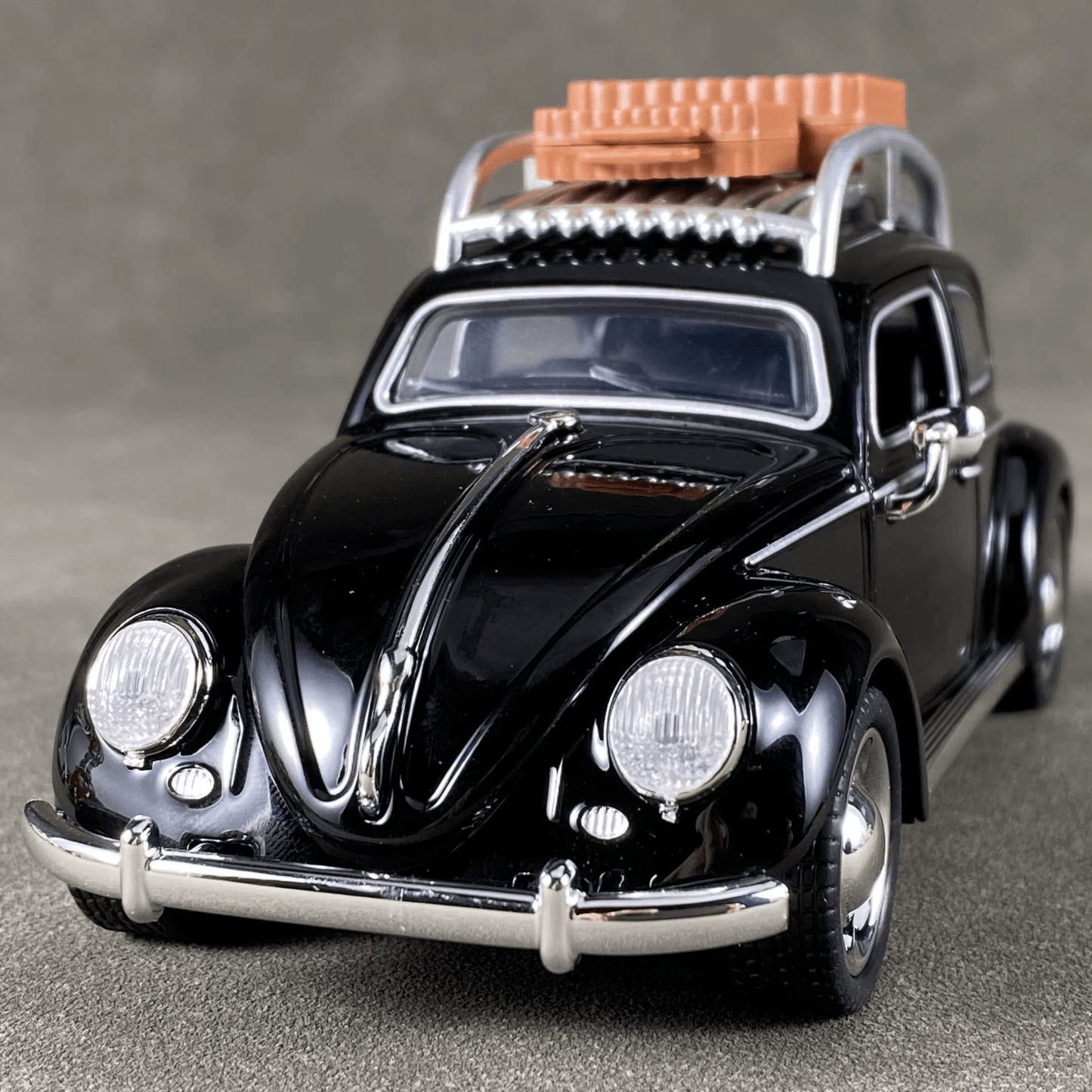 NEW Volkswagen Bug Die Cast W/ Opening Doors , Hood and Decklid W/luggage - FranksFunkyStuff