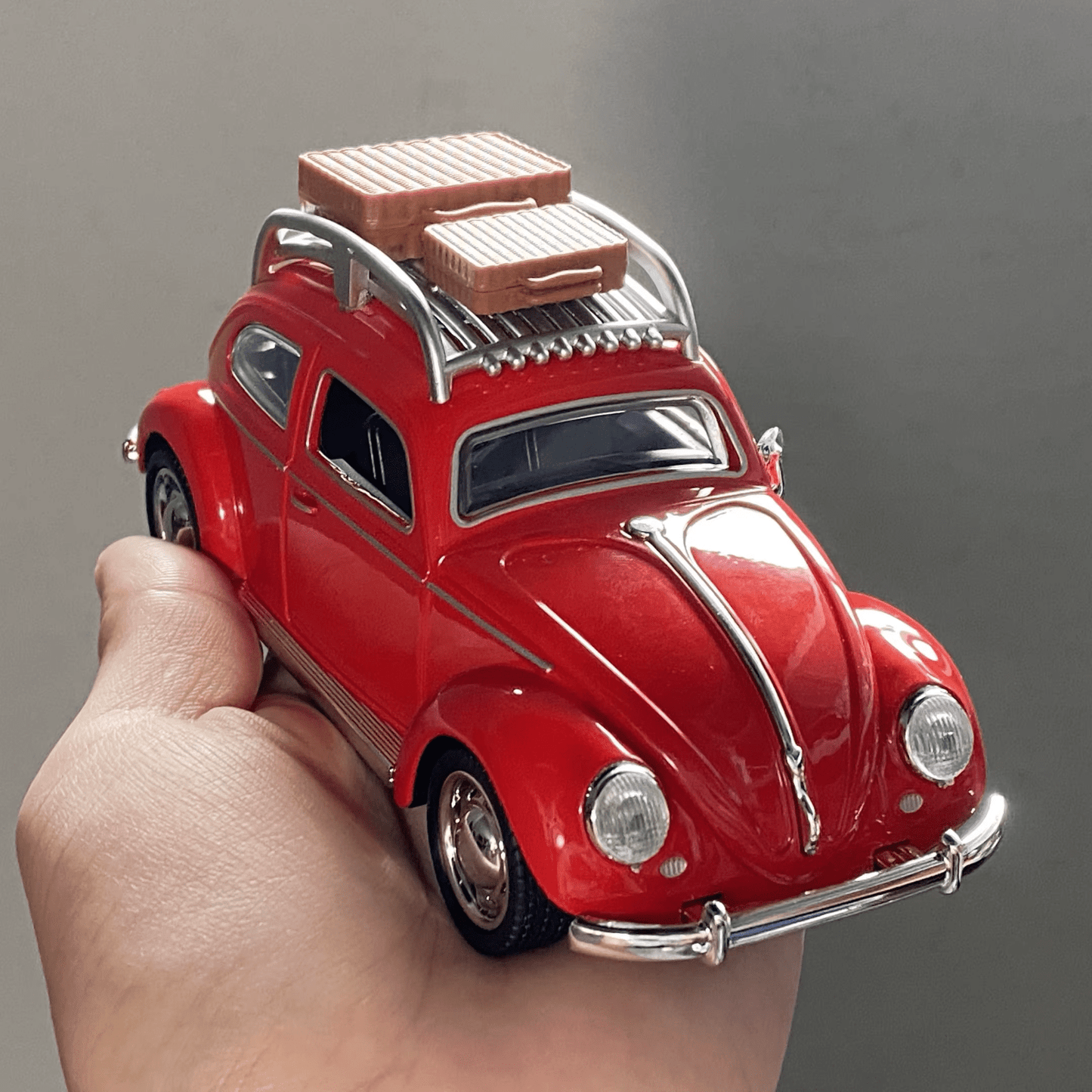NEW Volkswagen Bug Die Cast W/ Opening Doors , Hood and Decklid W/luggage - FranksFunkyStuff