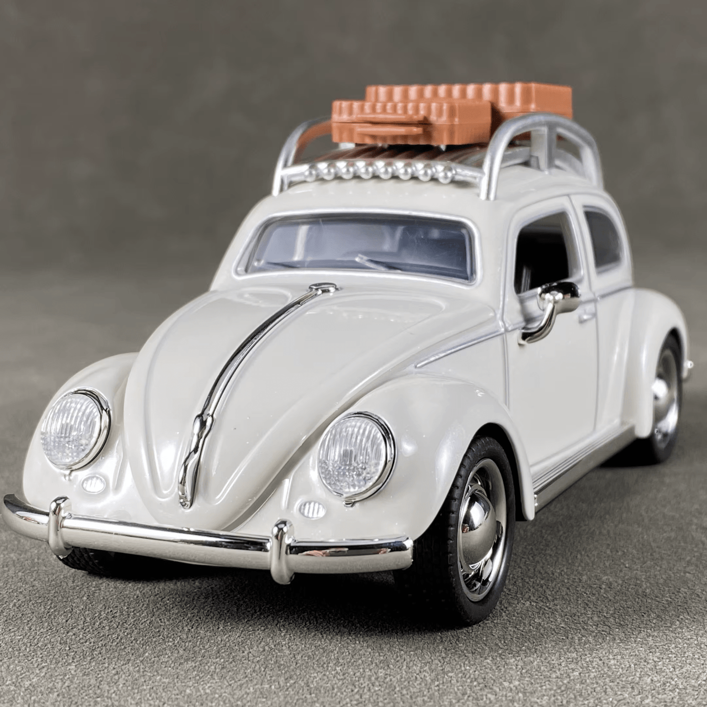 NEW Volkswagen Bug Die Cast W/ Opening Doors , Hood and Decklid W/luggage - FranksFunkyStuff