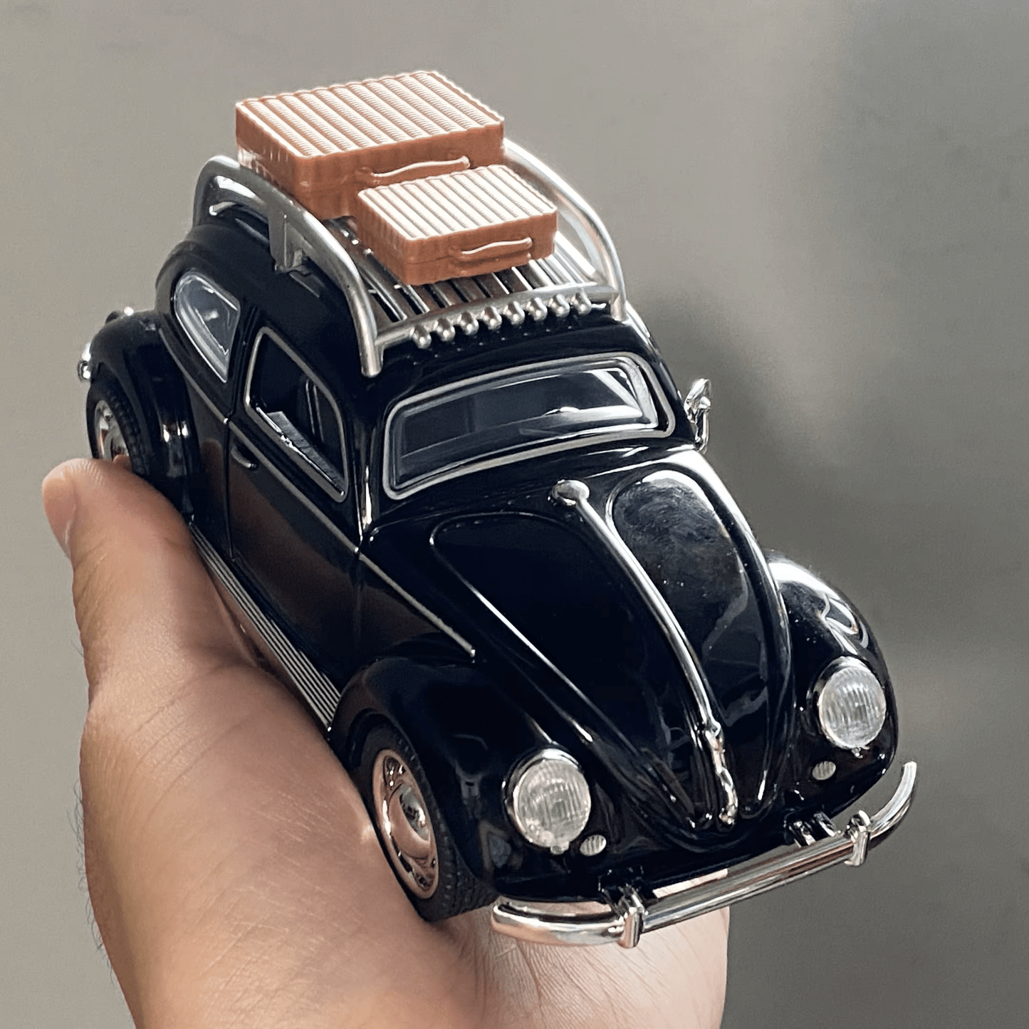 NEW Volkswagen Bug Die Cast W/ Opening Doors , Hood and Decklid W/luggage - FranksFunkyStuff