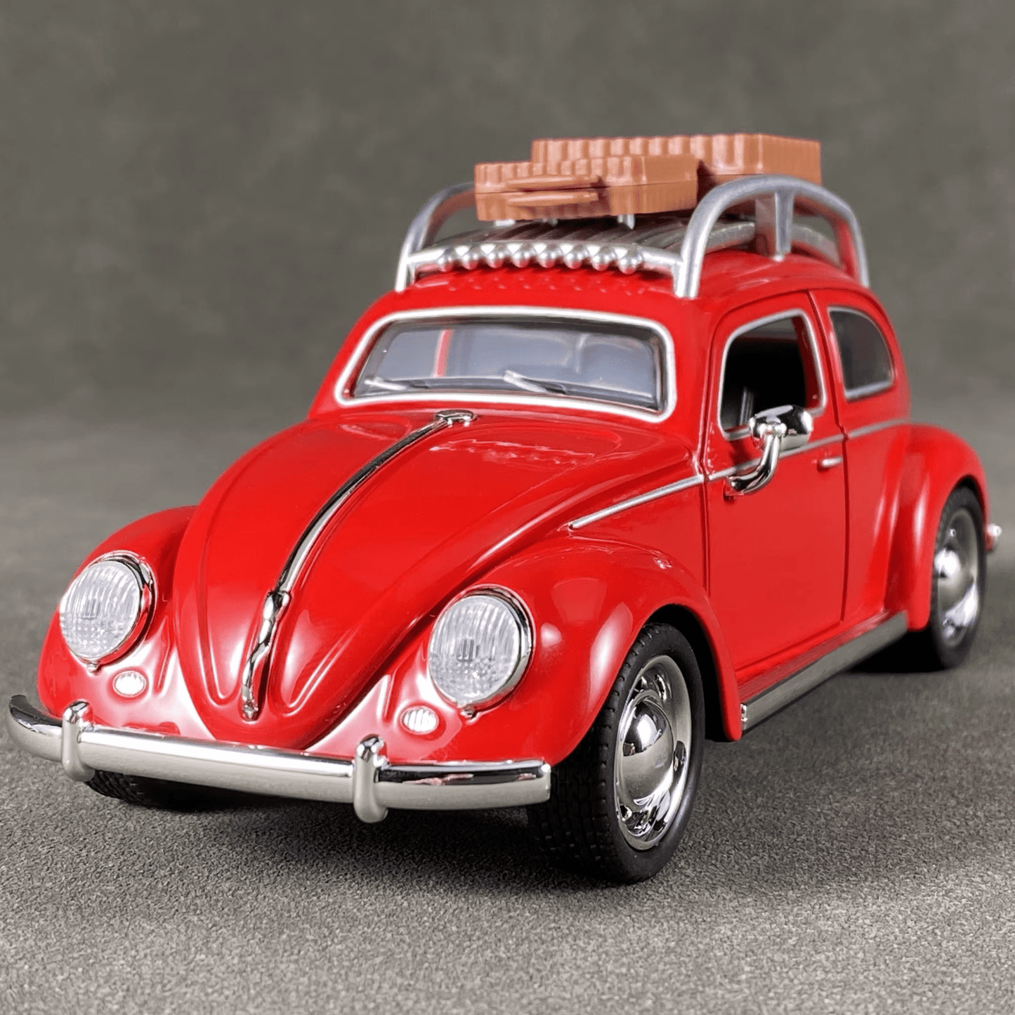NEW Volkswagen Bug Die Cast W/ Opening Doors , Hood and Decklid W/luggage - FranksFunkyStuff