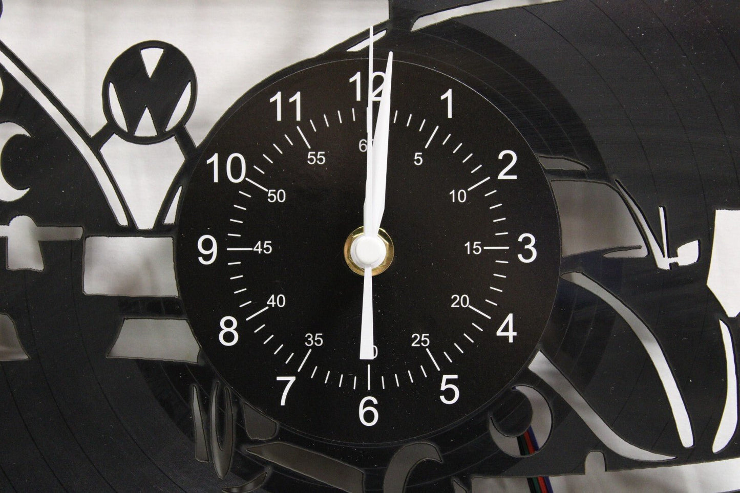 NEW Volkswagen Bus, Bug Light up Clock, Multi Color W/Wireless Remote Control - FranksFunkyStuff