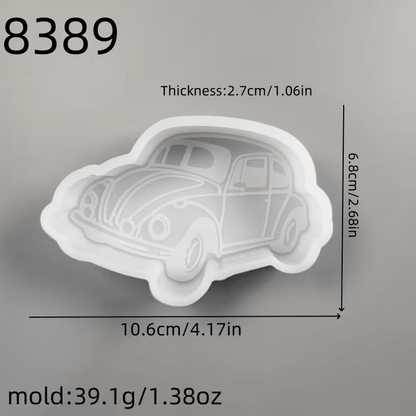 NEW Volkswagen Car Mold, Detailed Silicone Mold - FranksFunkyStuff