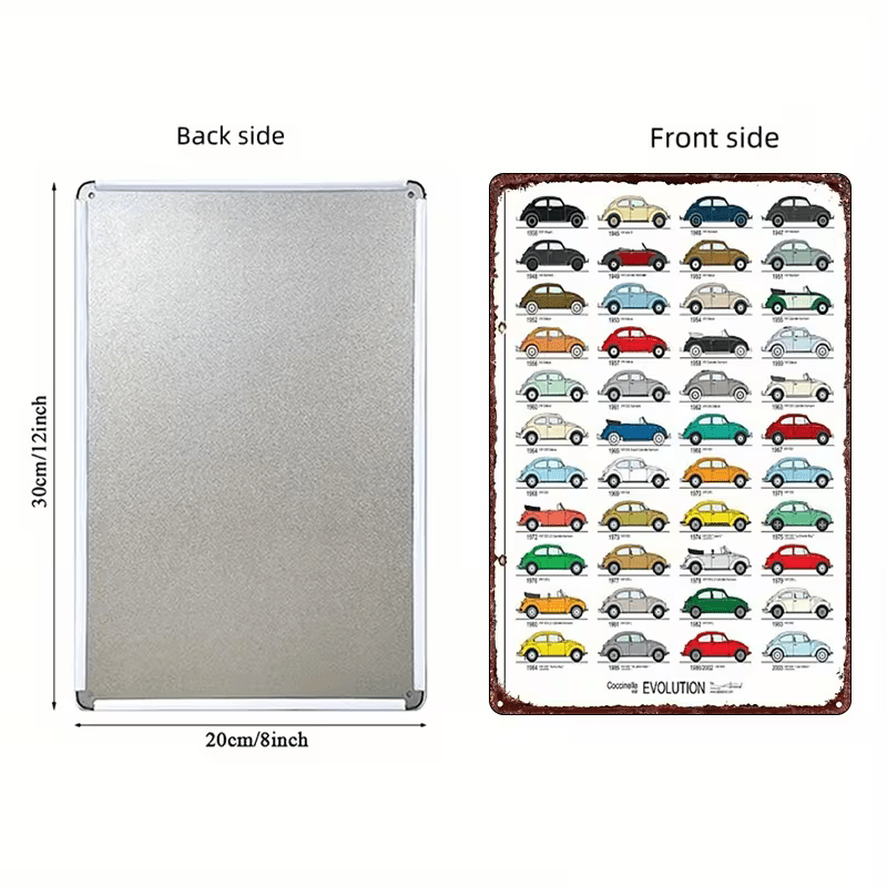 NEW Volkswagen Evolution Metal Sign - FranksFunkyStuff