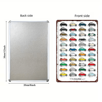 NEW Volkswagen Evolution Metal Sign - FranksFunkyStuff