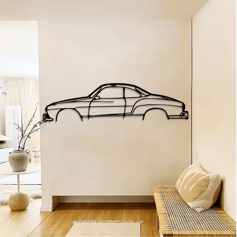 NEW Volkswagen Karmann Ghia Metal Silhouette - FranksFunkyStuff