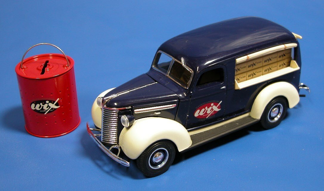 NEW WIX 1939 Die Cast Chevrolet Canopy Panel & Oil Filter Banks  99074 - FranksFunkyStuff