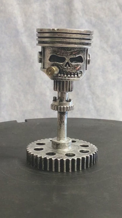 Piston Head Camshaft , Mechanic, Christmas Gift, Man Cave