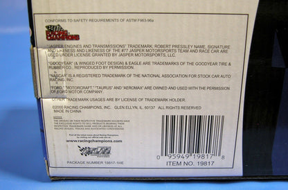 Racing Champions Jasper Engines & Transmission 1:24 Scale Die - Cast Stock Car 77 - FranksFunkyStuff