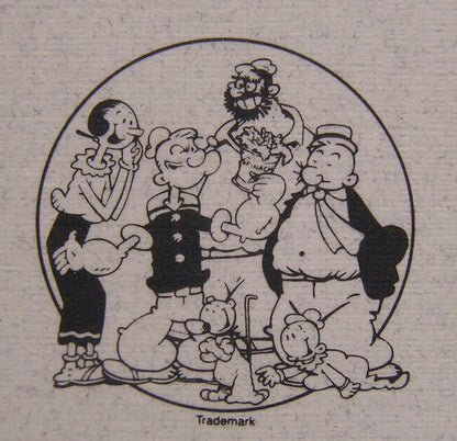 Rare 1994 Cel "No Cavities" Popeye & Olive Oyl signed by Myron Waldman with COA - FranksFunkyStuff
