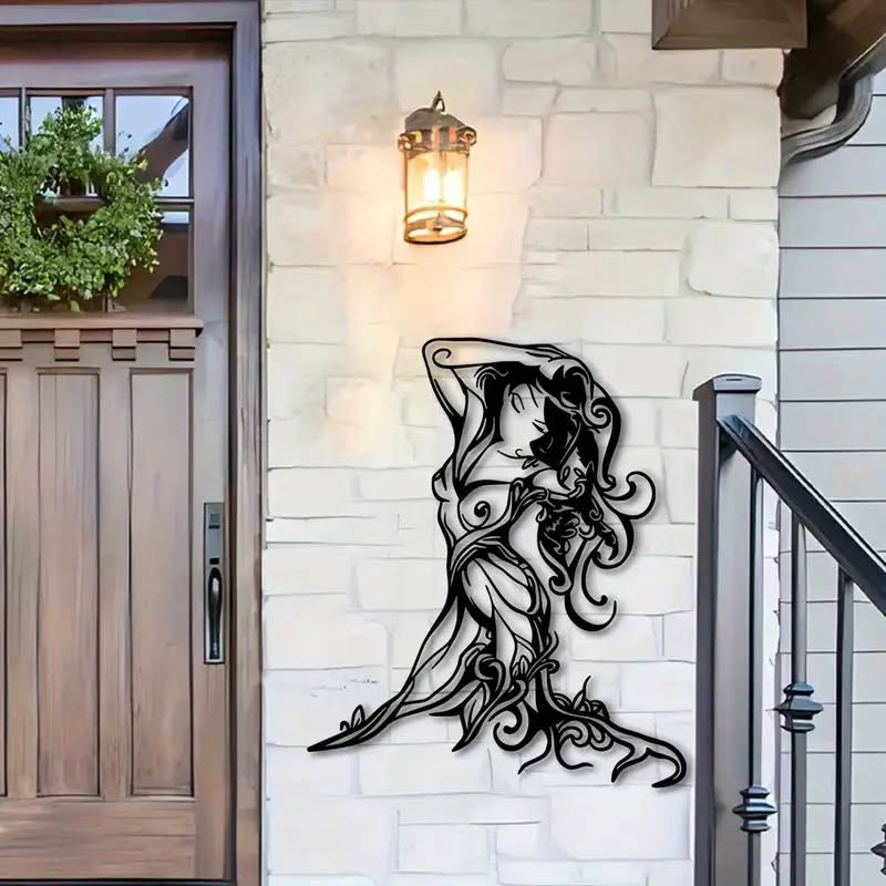 Sexy Erotic Female Silhouette Metal Wall Art - FranksFunkyStuff